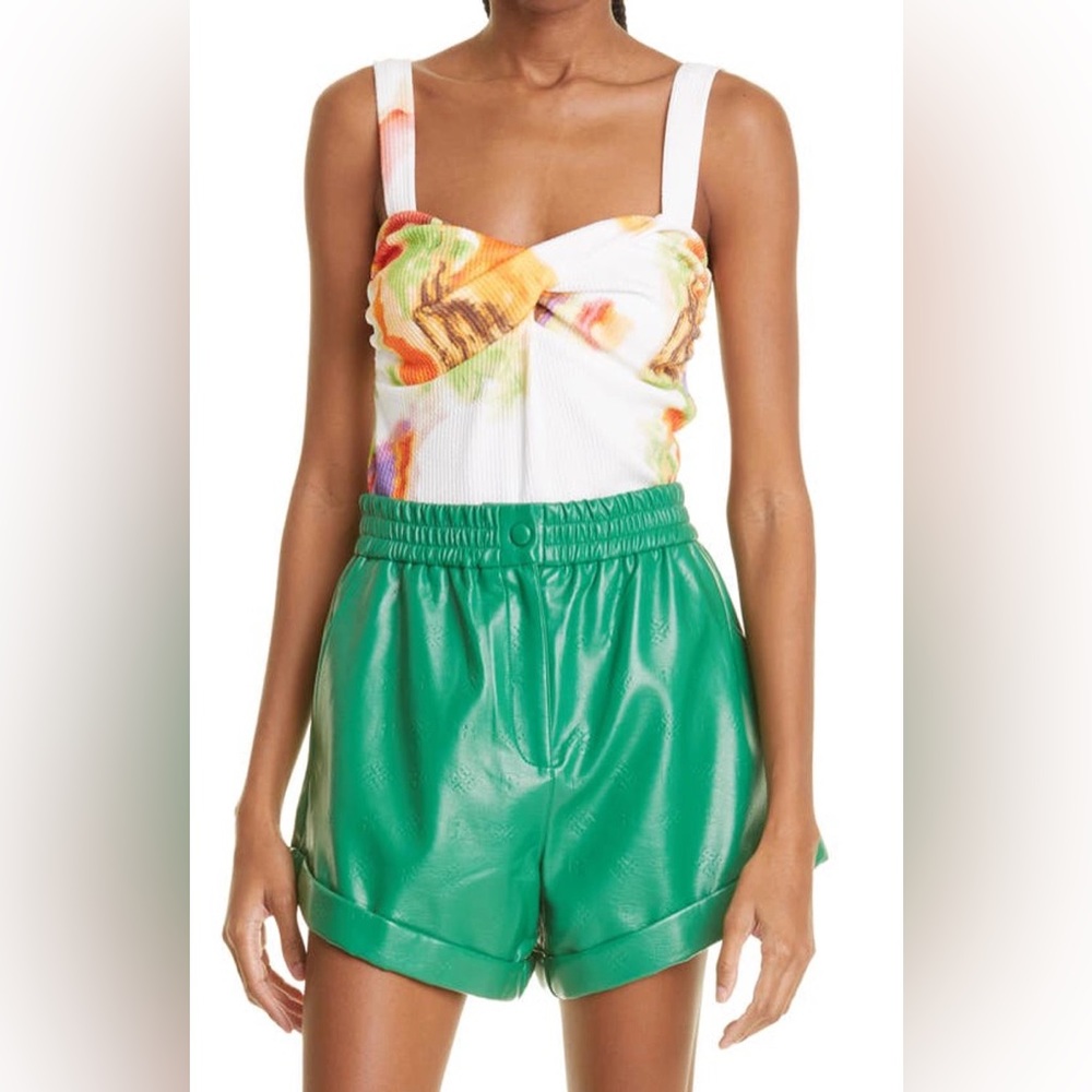 ROTATE Birger Christensen Kris  Tropical Floral Tank Top